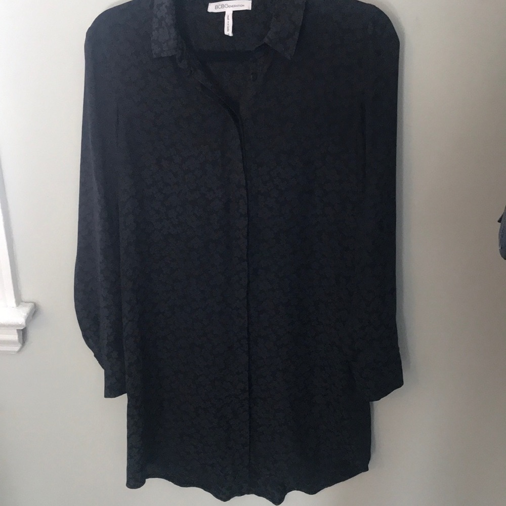 BCBGeneration Button Down Dress
